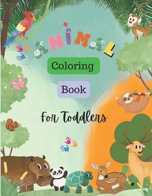 Cute Animal Coloring Book: Educational and entertaining coloring pages with alph
