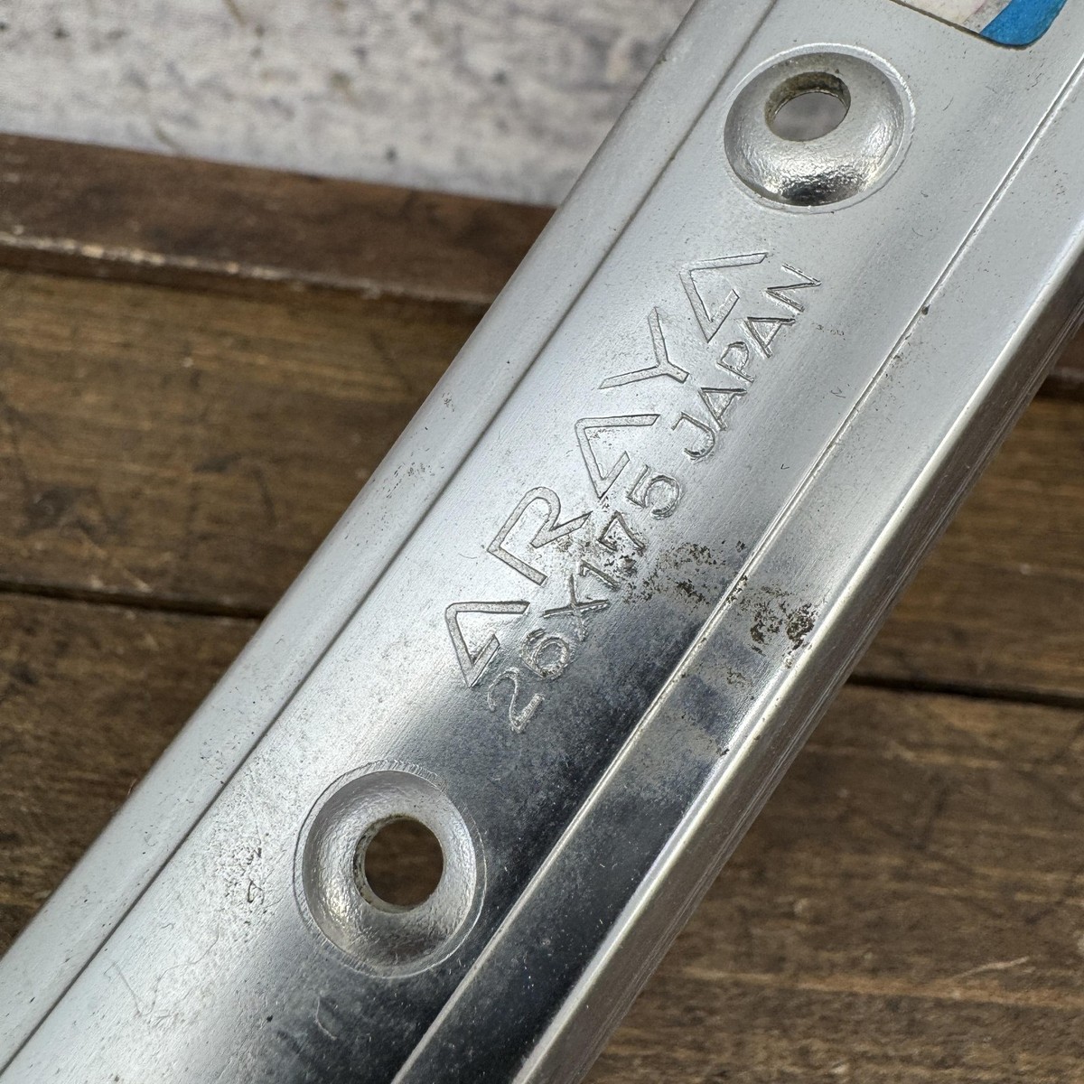 Vintage Araya 26 X 1.75 Rim 36h 36 Clincher Schrader Alloy Japan