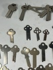 Lot 100 Flat Steel Keys-Blanks-Various Sizes — photo 8