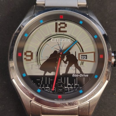 Citizen Eco Drive ''The Duel'' J810-R014871 Star Wars Stainless Steel Watch