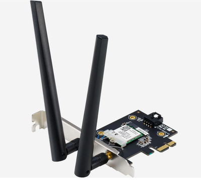 ASUS BE6500 Triband Wifi 7 PCI-E Adapter (802.11Be Bluetooth 5.4, Netzwerksicher