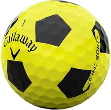 Callaway ERC Soft Truvis Yellow Golf Balls Used Good 12 Pack
