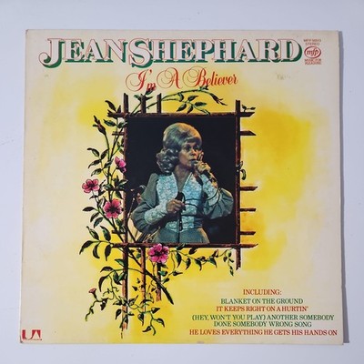JEAN SHEPHARD - I'm A Believer - 1975 UK 10-Track Vinyl LP
