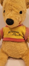 Gund Winnie The-Pooh plush music box copyright Walt Disney Productions 1950  s