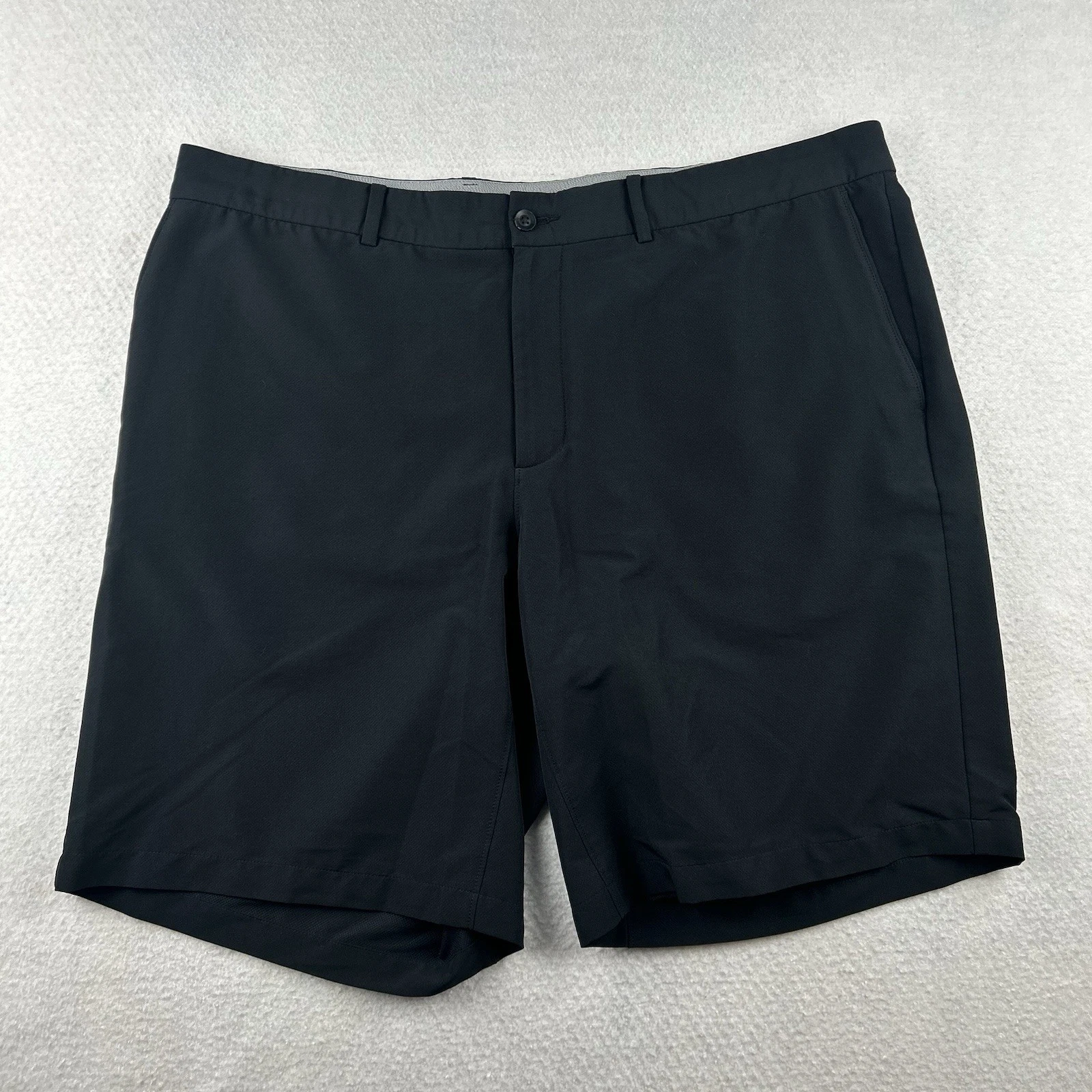 Nike Golf Shorts Mens 40 Black Dri Fit Performance Standard Fit 921753-010 Chino