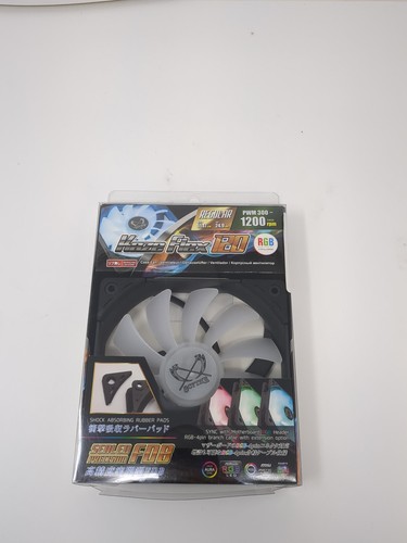 Kaze Flex 120 High Air Flow Pc Case Fan, Fluid Dynamic Bearing,120mm X 25mm (rgb - Picture 1 of 6