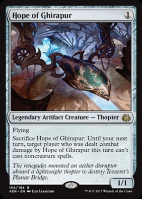 Hope of Ghirapur - Light Play MTG Aether Revolt