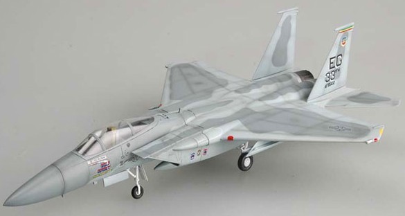 Easy Models 37120 1:72 Assembled USAF 33rd TFW #85-0102 F-15C Eagle Plane Kit