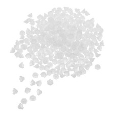 300 Pcs Handmade Glass Decorative Bead Caps Beads for DIY Crafts