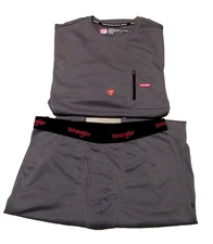 Wrangler Workwear Thermal Top and Bottom Base Layer Set Mens Size X- Large NEW