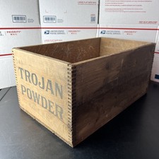 CAJA CAJA DE DINAMITA EXPLOSIVOS DE COLECCIÓN POLVO DE TROYANO CAJA DE COLA DE MILANO