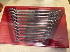 Snap-on Flank Drive Plus 10pc Combination Wrench Set 516-78 Sae Soex710 Sealed