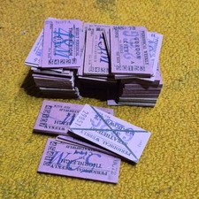 110 x NSWGR era Weekly Tickets Sydney Trains Pink colour 1960s 1970s