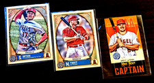 2021 Gypsy Queen Shohei Ohtani #47/Mike Trout #244, Captain Mini, Angels Lot