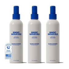 Magic Molecule Skin Spray, Hypochlorous Acid 8 Fl Oz Pack of 3 , Clear