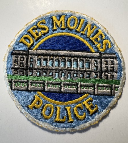 Des Moines Iowa Police Patch