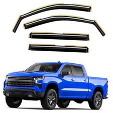 In-Channel Window Rain 2019-2025 Chevy Silverado/GMC Sierra 1500 Crew Cab