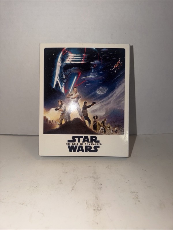 Star Wars: Rise of Skywalker Exclusive 4 Disc Set W Book And Slip Cover
