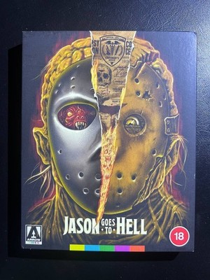 Jason Goes To Hell - Arrow Limited Ed 4K UHD Blu Ray with Slipcase, Import