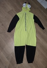 Nickolodeon Invader Zim Gir One Piece Zip Up One Size Fits Most Adult Costume