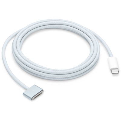 Original Apple Macbook Ladekabel USB C auf MagSafe 3 Kabel (2 m), Himmelblau