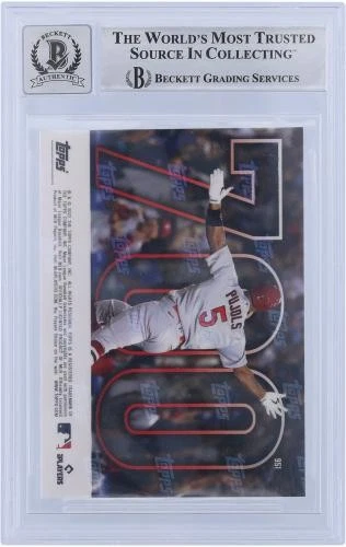 Albert Pujols St. Louis Cardinals Signed 2022 Topps Now #951 BAS 9/10 Card - Image 2 of 3