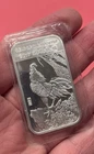 2017 APMEX Year Of The Rooster- 1oz .999 Fine Silver Bar -Encapsulated