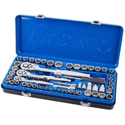 #ad Kincrome K28091 75Pc Socket Set 1 4quot; 3 8quot; 1 2quot; Drive Metric amp; SAE Ratchet Tool AU $259.00
