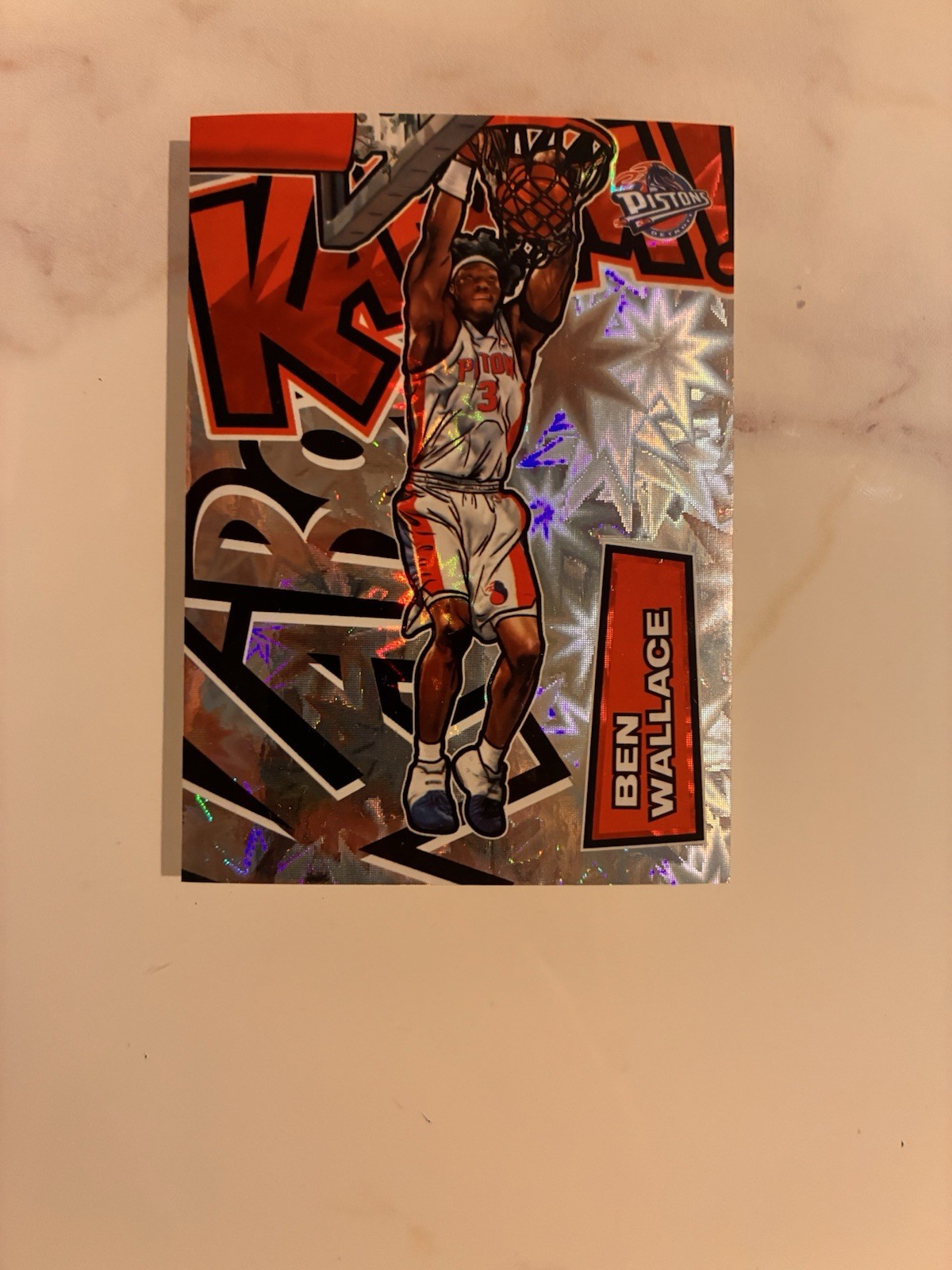 2021 Ben Wallace Panini Crown Royale Kaboom Vertical Holo #15 SP KABOOM!