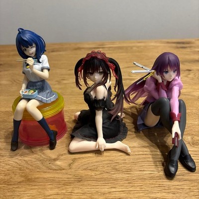 Prize Figure Set of 3 Anzu Yanami Kurumi Tokisaki Hitagi Senjougahara