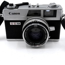 Canon Canonet G-III QL17 35mm Rangefinder Camera 40mm f1.7 Lens PARTS ONLY