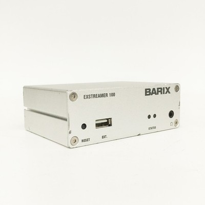 Barix Exstreamer 100 IP Audio Stream Decoder + Netzteil