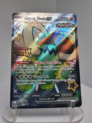 Great Tusk ex - 072 (Paldean Fates Stamped) 072 Miscellaneous Cards & Products 