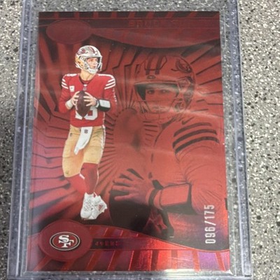 2024 Panini Illusions Brock Purdy Football #76 Red Parallel 096/175