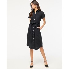 J Crew Short-sleeve Midi Shirtdress