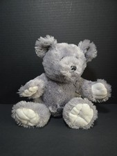 Dan Dee Plush Bear 11" Soft Stuffed Animal Teddy Toy Grey