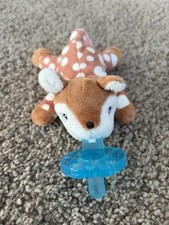 WubbaNub Amber Fawn Infant Pacifier Stuffed Animal Baby Deer Mary Meyer