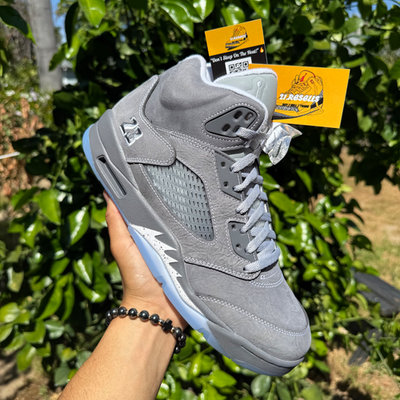 シューズ(男性用) Nike Air Jordan 5 Retro Wolf Grey 27.5 Nike Air Jordan 5 Retro Wolf Grey 2026 Men's DD0587-002 GS 440888