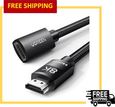 UGREEN 8K 10K HDMI Male to Female Extension C...