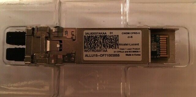 Alcatel-Lucent 3AL82037AK transceiver CWDM CPRI3-5 ch45 - 2