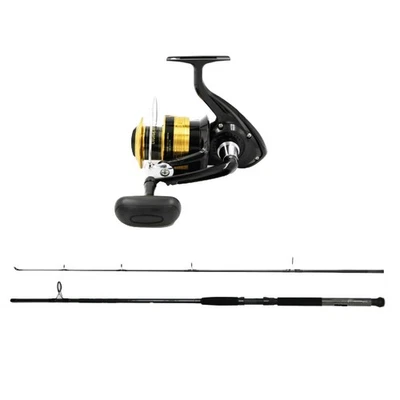 DAIWA D-Wave Combo 2,10m/21-84g Kit de Pêche Allroundcombo Lourd Spinncombo - Photo 1/4