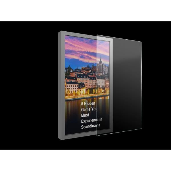 Multibrackets Trasparente M Scheda Di Sicurezza Policarbonato 55", Accessori Per Digital Signage, - Immagine 2