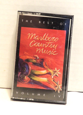 Marlboro Country Music Tape 1988 Guitar Drum Bass Best Of Volume 4 Cassette Tape