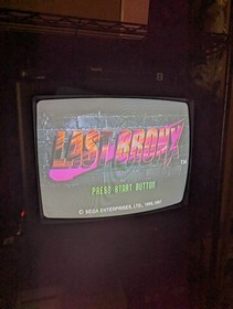 Last Bronx - Sega Saturn. Complete in Box with Obi & Poster. From Japan. Tested