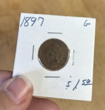 1897 indian head penny