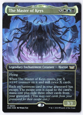 #ad #ad The Master of Keys Borderless M Commander: Duskmourn: House of Horror 4 NM $2.19