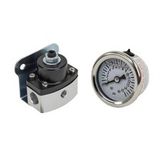 Speedway Fuel Pressure Regulator 5-12 Psi Gauge 0-15 Psi Speedway Fuel Pressure Regulator 5-12 Psi Gauge 0-15 Psi