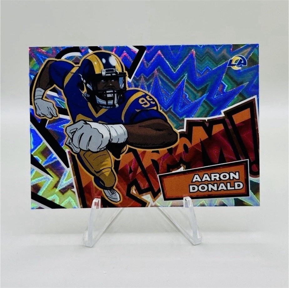 Aaron Donald 2025 Panini Absolute Kaboom! Horizontal #24 Los Angeles Rams NFL
