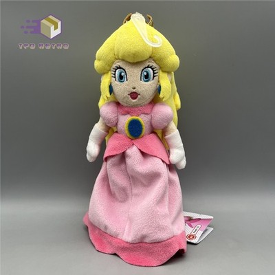 Princess Peach 9'' Plush Genuine Little Buddy Super Mario All Star Collection NEW