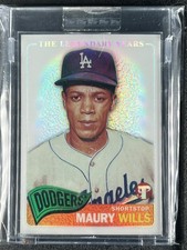 Wills, Maury - 2005 Topps Pristine - Encased - 65/549